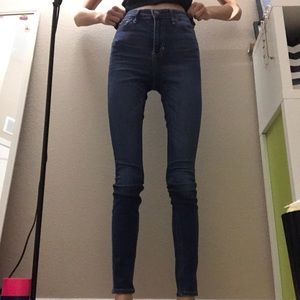 Hollister blue jeans